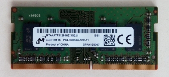 4GB 1Rx16 PC4-3200AA-SCO-11 ОПЕРАТИВНАЯ ПАМЯТЬ